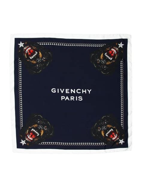 givenchy rottweiler silk scarf|givenchy purple scarf.